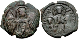 SB2435 Andronicus II and Michael IX. Assarion. Constantinople