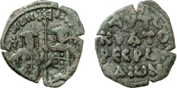 SB2440 Andronicus II and Michael IX. Assarion. Constantinople