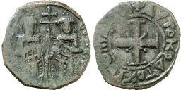 SB2450 Andronicus II and Michael IX. Assarion. Constantinople