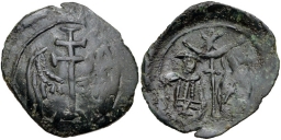 SB2483 Andronicus III Palaeologus. Trachy. Thessalonica