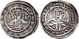 SB2551 Manuel II Palaeologus. Half stavraton. Constantinople