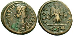 SB271 Justinian I. Decanummium (10 nummi). Carthage