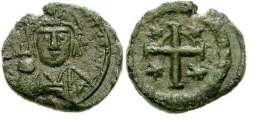 SB334 Justinian I. Decanummium (10 nummi). Uncertain