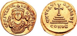 SB421 Tiberius II Constantine. Solidus. Constantinople