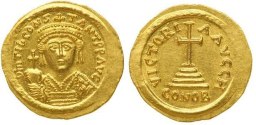 SB468 Tiberius II Constantine. Solidus. Ravenna