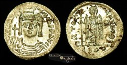 SB529 Maurice Tiberius. Solidus. Antioch (Theoupolis)