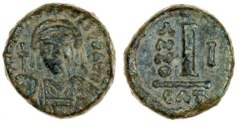 SB581 Maurice Tiberius. Decanummium (10 nummi). Catania