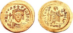 SB616 Phocas. Solidus. Constantinople