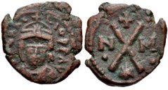 SB876 Heraclius. Decanummium (10 nummi). Carthage