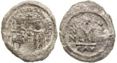SB914 Heraclius. Follis. Ravenna