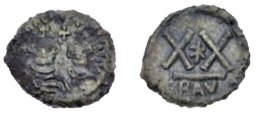 SB918 Heraclius. Half follis (20 nummi). Ravenna