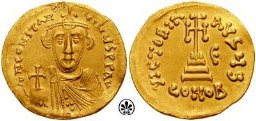 SB942 Constans II. Solidus. Constantinople