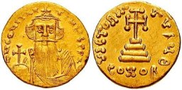 SB956 Constans II. Solidus. Constantinople