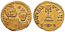 SB959 Constans II. Solidus. Constantinople