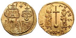 SB963 Constans II. Solidus. Constantinople