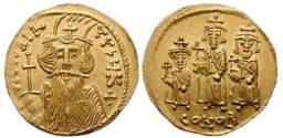 SB973 Constans II. Solidus. Constantinople
