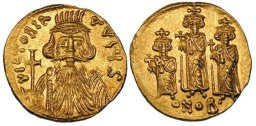 SB974 Constans II. Solidus. Constantinople