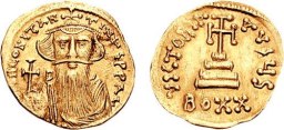 SB981A Constans II. Light weight solidus. Constantinople