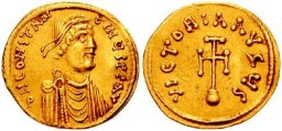SB983 Constans II. Semissis. Constantinople