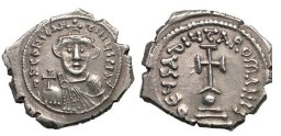 SB989 Constans II. Hexagram. Constantinople