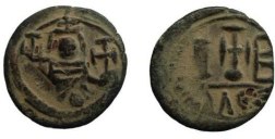 SB1027 Constans II. Dodecanummium (12 nummi). Alexandria