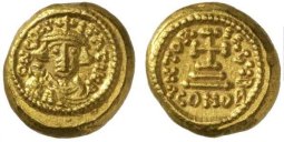 SB1029 Constans II. Solidus. Carthage