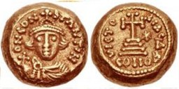 SB1034 Constans II. Solidus. Carthage