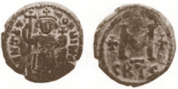SB1053 Constans II. Follis. Carthage