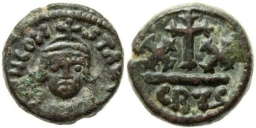 SB1057 Constans II. Half follis (20 nummi). Carthage