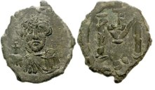 SB1106 Constans II. Follis. Syracuse (Sicily)