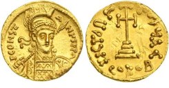 SB1158 Constantine IV Pogonatus. Solidus. Constantinople