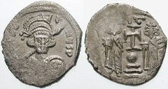 SB1172 Constantine IV Pogonatus. Hexagram. Constantinople