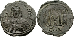 SB1173 Constantine IV Pogonatus. Follis. Constantinople