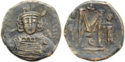 SB1174 Constantine IV Pogonatus. Follis. Constantinople
