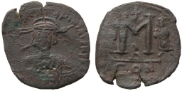 SB1175 Constantine IV Pogonatus. Follis. Constantinople