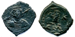 SB1183 Constantine IV Pogonatus. Decanummium (10 nummi). Constantinople
