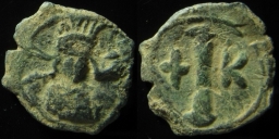 SB1183B Constantine IV Pogonatus. Decanummium (10 nummi). Constantinople