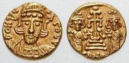 SB1189A Constantine IV Pogonatus. Solidus. Carthage