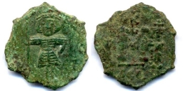 SB1209 Constantine IV Pogonatus. Follis. Syracuse (Sicily)
