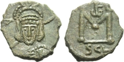 SB1210 Constantine IV Pogonatus. Follis. Syracuse (Sicily)