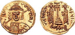 SB1221 Constantine IV Pogonatus. Solidus. Naples