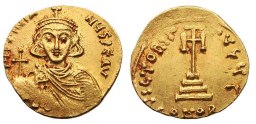 SB1242 Justinian II. Solidus. Constantinople