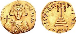 SB1245A Justinian II. Solidus. Constantinople