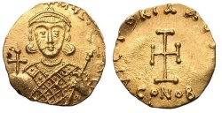 SB1452 Philippicus Bardanez. Tremissis. Constantinople