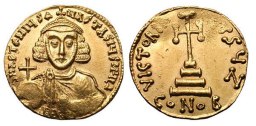 SB1463 Anastasius II Artemius. Solidus. Constantinople