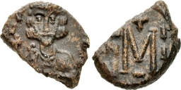 SB1486 Anastasius II Artemius. Follis. Ravenna