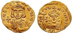 SB1508 Leo III the Isaurian. Semissis. Constantinople
