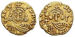 SB1534 Leo III the Isaurian. Tremissis. Rome