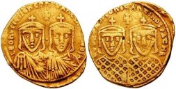 SB1583 Leo IV the Khazar. Solidus. Constantinople