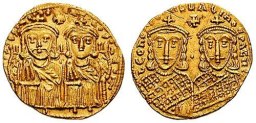SB1584 Leo IV the Khazar. Solidus. Constantinople